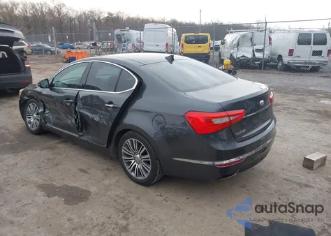 2014 Kia Cadenza Premium from USA, damaged, VIN KNALN4D77E5122780